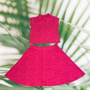 D-Signed, Pink set, Size L 14-16 Used